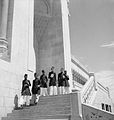 Image 25Students leaving the Osmania University, c. 1939–1945 (from History of Hyderabad)