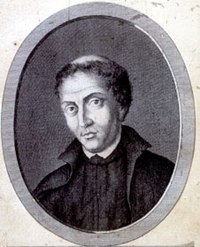 Retrato del Padre Anchieta (grabado de 1807).