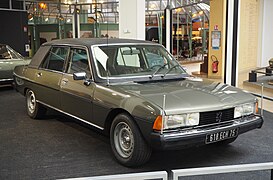 French President Valéry Giscard d'Estaing's Peugeot 604 armoured limousine by Heuliez