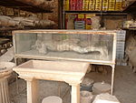 Objetos recuperados em Pompeia