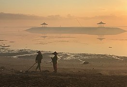 Sanur Beach at dawn