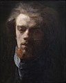 Q310715 zelfportret door Henri Fantin-Latour geboren op 25 januari 1836 overleden op 25 augustus 1904