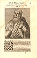 Гравюра Св. Иустина Философа в книге Андре Теве «Les Vrais Pourtraits et Vies Hommes Illustres», 1584.