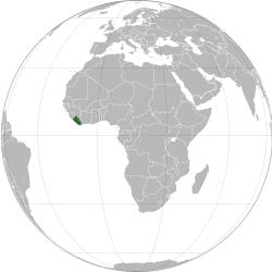 Makhalilo gha  Liberia  (dark green)