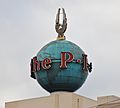 The "P-I Globe," symbol of the Seattle Post-Intelligencer, landmarked in its own right