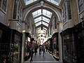 Burlington Arcade, located in London, England, United Kingdom. Opened in 1819.