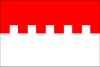 Vlajka města Hradec nad Moravicí