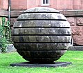 Large Sphere (2004) David Nash, Beeldenpark Kunsthalle Mannheim
