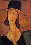 Jeanne Hébuterne au grand chapeau, Modigliani