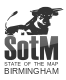Logo of State of the Map 2013