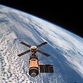 תחנת החלל האמריקנית הראשונה Skylab,‏ 8 בפברואר 1974