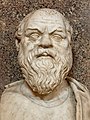 Image 32Bust of Socrates, Roman copy after a Greek original from the 4th century BCE (from Western philosophy)
