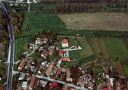 Aerial photography of Szabadbattyán