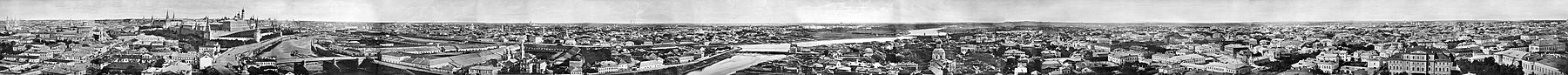Panoramska snimka Moskve 1867.