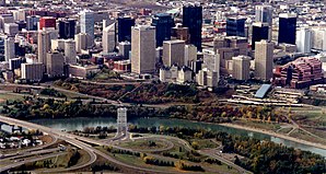 Stadtzentrum von Edmonton (2005)
