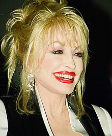 A photograph of Dolly Parton.