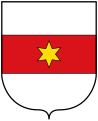 Fascia caricata di una stella (stemma di Bolzano)