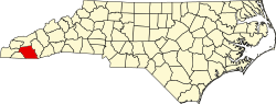 Koartn vo Macon County innahoib vo North Carolina