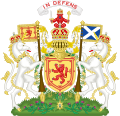 Escudo de Escocia Escudo histórico, no utilizado oficialmente en la actualidad.