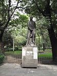 Statue to Humboldt in Alameda Park, Mexico City, erected 1999 on the two hundredth-anniversary of the beginning of his travels to Spanish America
