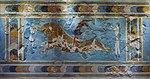 Stiersprong-fresco op Knossos