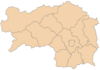 Mapa nga nagtutudlok han mga distrito han Styria