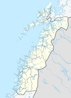 Lødingen ubicada en Nordland