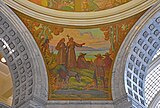 Mural of Fathers Dominguez and Escalante, Utah State capital building
