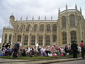 Capilla de San Jorge, en el castillo de Windsor