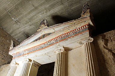 Tomb of the Palmettes (Mieza, Greece), first half of the third century BC[13]