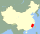 Fujian probintziaren kokapena Txinako mapan.
