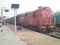 Diesel loco for Jaipur Junction