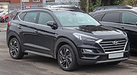 2018 Hyundai Tucson Premium SE (UK; facelift)