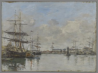 Le Port du Havre, 1885-1890 New Haven, Yale University Art Gallery[88]