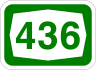 Route 436 shield}}