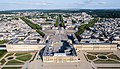 Palacio de Versalles, concebido por Luis XIV como espacio monumental donde desplegar su grandeur ante la corte francesa.