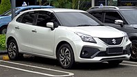2020 Suzuki Baleno (Indonesia; facelift), which adopted the facelifted Indian Baleno RS styling