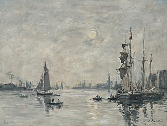 Le Havre. L'avant-port, 1889 Collection privée, Vente 2022[92]