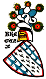 Wappen der Grafen von Bregenz in der Zürcher Wappenrolle, ca. 1340