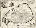 Image 617th century Dutch map of Sri Lanka with the Dutch names of the Jaffna islands (from List of islands of Sri Lanka)