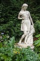 Wounded Amazon statue purchased by W.W. Astor in the Rose Garden.
