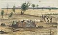 Image 16Fighting between Burke and Wills's supply party and Aboriginal Australians at Bulla in 1861 (from Queensland)