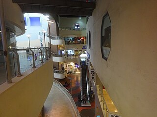 Inside view of Dizengoff Center