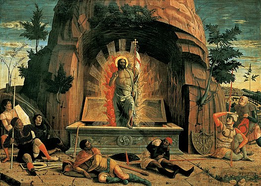 Andrea Mantegna - Feltámadás (1457-1459)