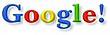 O logo Google!, usado entre outubro de 1998 e maio de 1999
