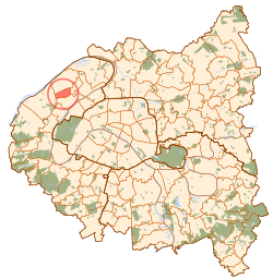 Kart over La Garenne-Colombes