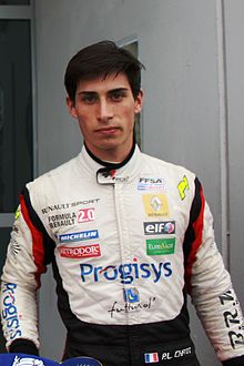 Paul-Loup Chatin en 2012 lors de la manche du Nürburgring des World series by Renault