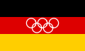 ธงกีฬาโอลิมปิกของทีมรวมเยอรมันระหว่าง ค.ศ. 1956–1968