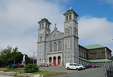 Sv. Jāņa Kristītāja bazilika (1855) Ņūfaundlenda, Kanāda.