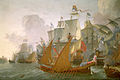 Image 73Lieve Pietersz Verschuier, Dutch ships bomb Tripoli in a punitive expedition against the Barbary pirates, c. 1670 (from Barbary pirates)